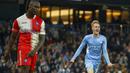 Pesta gol Manchester City ditutup oleh Cole Palmer yang memastikan kemenangan 6-1 Manchester City. (AP/Dave Thompson)