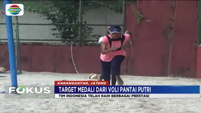 Menjadi yang terbaik dalam Asian Games menjadi target Putu Dini Jasita dan Dhita Juliana yang akan berlaga dalam cabang olahraga voli pantai.