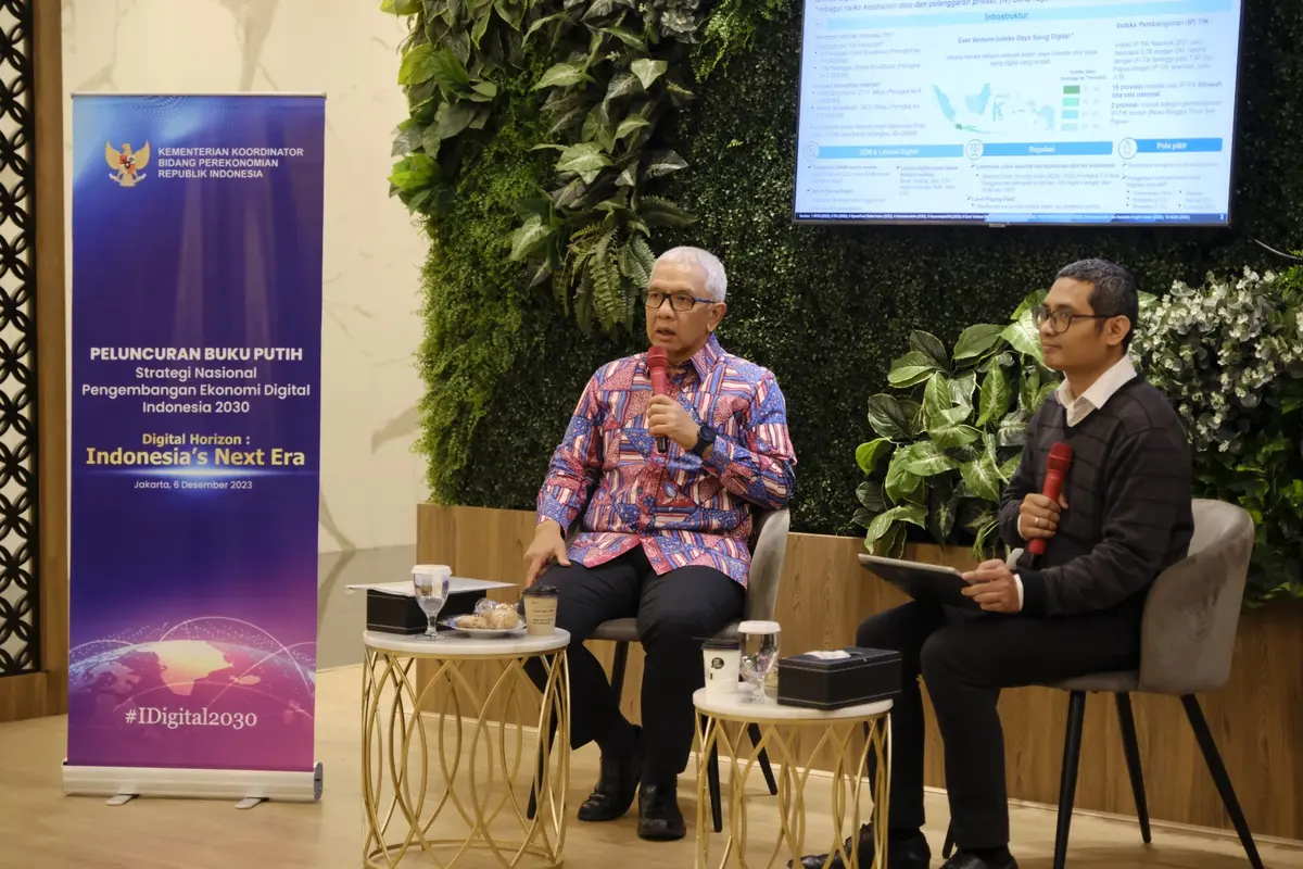 Deputi Bidang Koordinasi Ekonomi Digital, Ketenagakerjaan, dan UMKM Kemenko Perekonomian Rudy Salahuddin