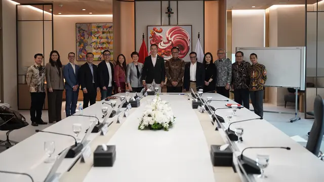 Singapore Business Federation (SBF) juga bertemu Chief Operating Officer (COO) Danantara, Dony Oskaria. (Foto: Istimewa)