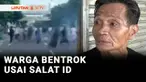 Hari lebaran yang harusnya jadi hari kemenangan, malah dinodai dengan tawuran antar warga. Bentrokan antar warga terjadi usai salat id di kawasan Kramat Raya, Senen, Jakarta.