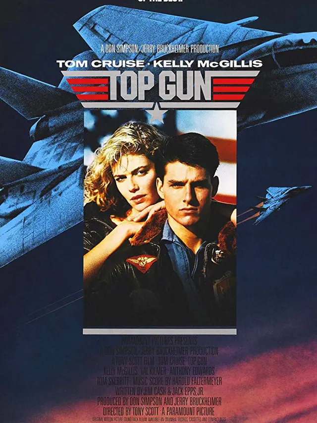 Salah satu film yang unsur suaranya dipoles Rick Kline, Top Gun. (Foto: Dok. Paramount Pictures)