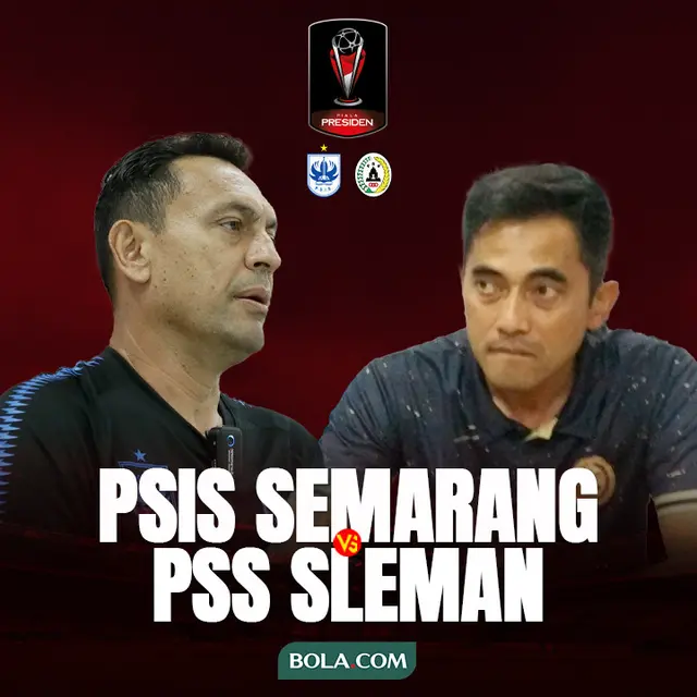 Piala Presiden 2022 - Duel Pelatih - PSIS Semarang Vs PSS Sleman