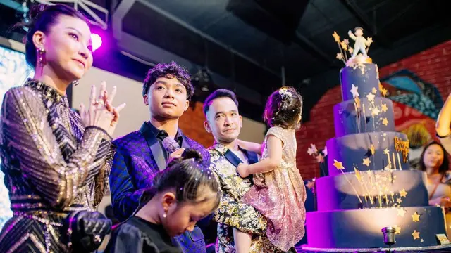 8 Momen Ulang Tahun Betrand Onsu yang ke 18, Meriah dan Penuh Kehangatan
