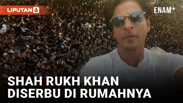 Ulang Tahun, Rumah Shah Rukh Khan Diserbu Ribuan Orang
