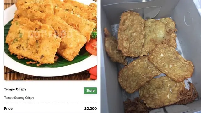 5 Makanan Order Online Ini Tak Sesuai Ekspektasi, Bikin Kecewa