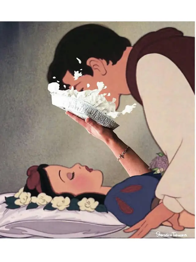 6 Editan Foto Kelakuan Nyeleneh Tokoh Disney Ini Bikin Geleng Kepala