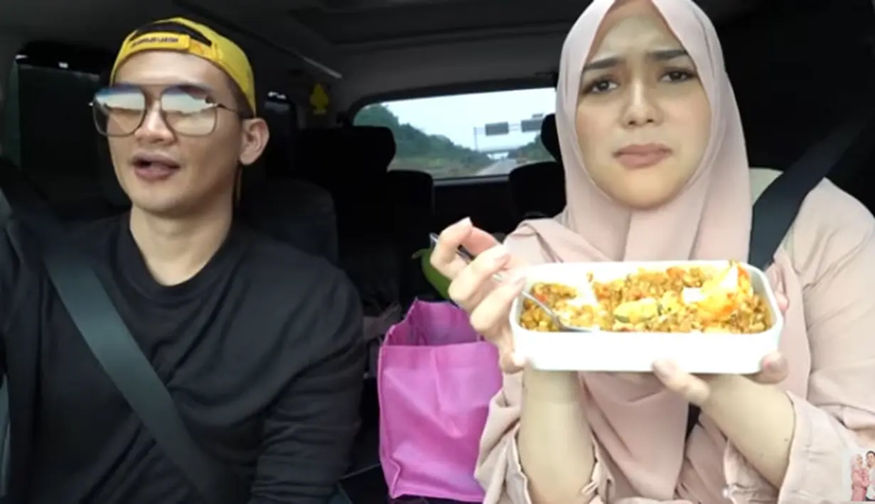 Citra Kirana dan Rezky Aditya (Youtube/Ciky Citra Rezky)