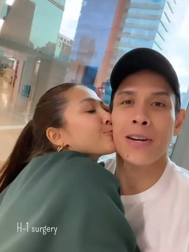 Andrea Dian temani suami operasi (Instagram/andreadianbimo)