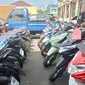 Sepeda Motor Hasil Pencurian. (Selasa, 28/07/2024). (Yandhi Deslatama/Liputan6.com).