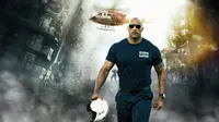 Gambaran bencana gempa bumi dahsyat dalam film San Andreas mampu membuat kita merinding.