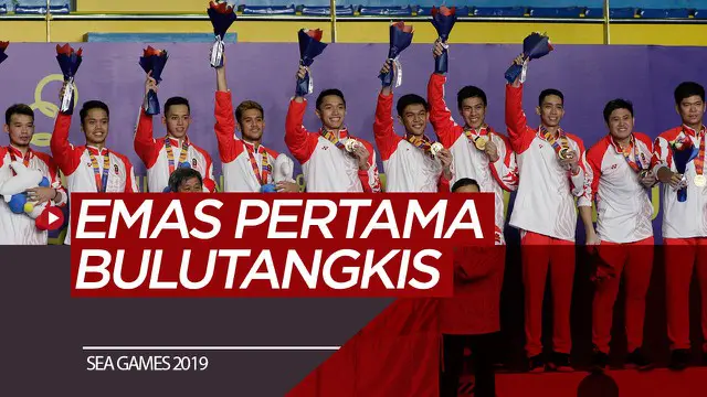 VIDEO: Emas Pertama Bulutangkis SEA Games 2019