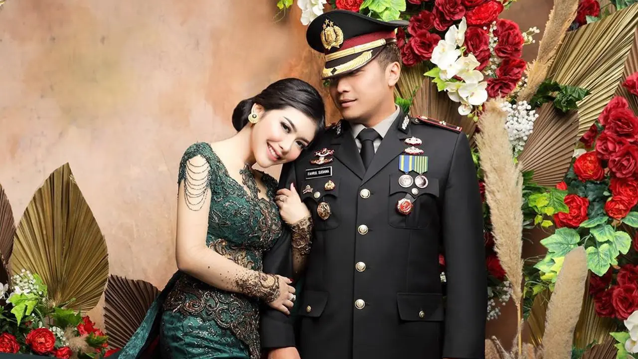 Rica Andriani dan Fahrul Rosdiana. (Foto: Instagram @ricaandriani)