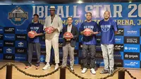 Para pemain yang akan main di IBL All Star 2025 (Liputan6.com/Thomas)