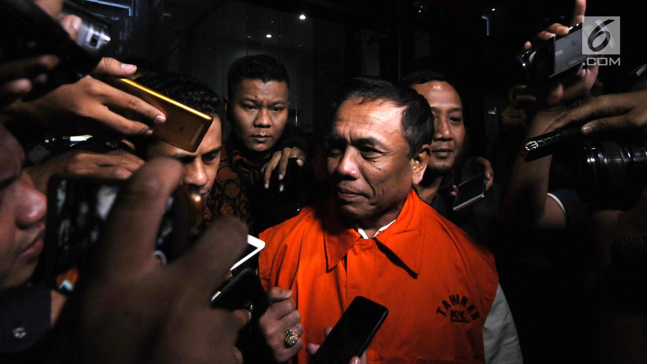 Gubernur Aceh Irwandi Yusuf Resmi Ditahan