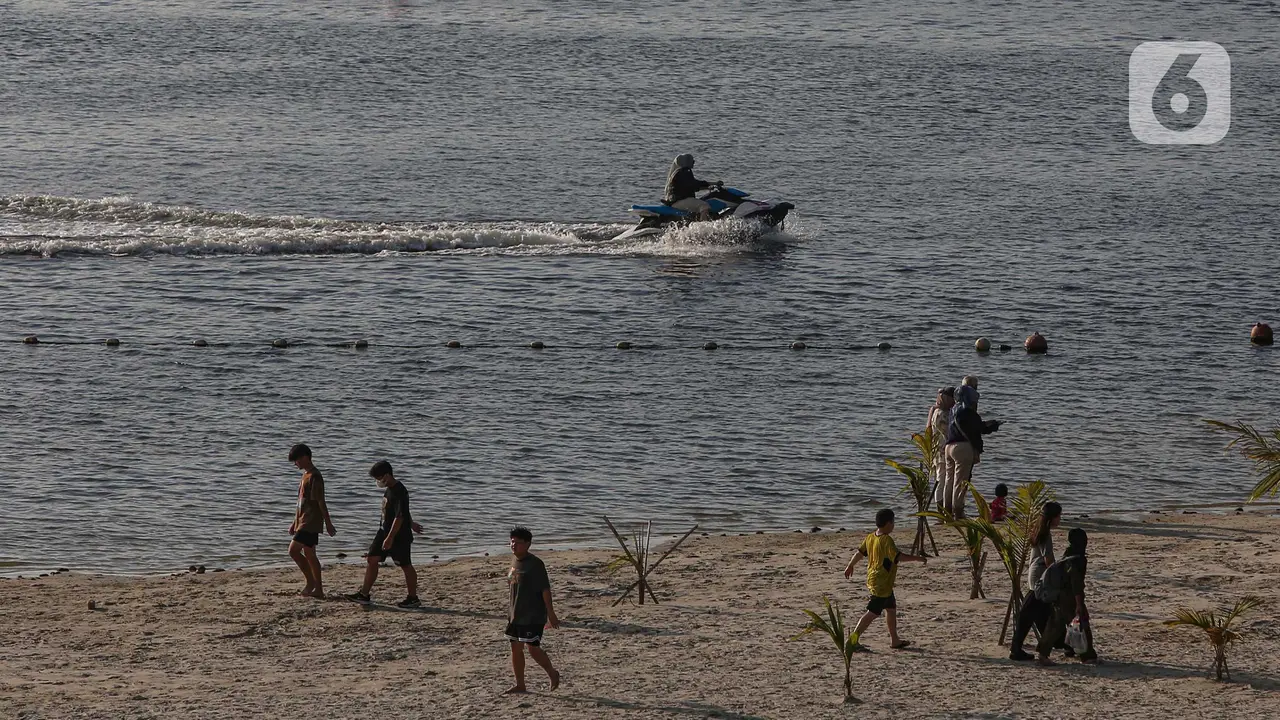 Pantai di Ancol Masih Jadi Lokasi Favorit Warga Habiskan Waktu Libur