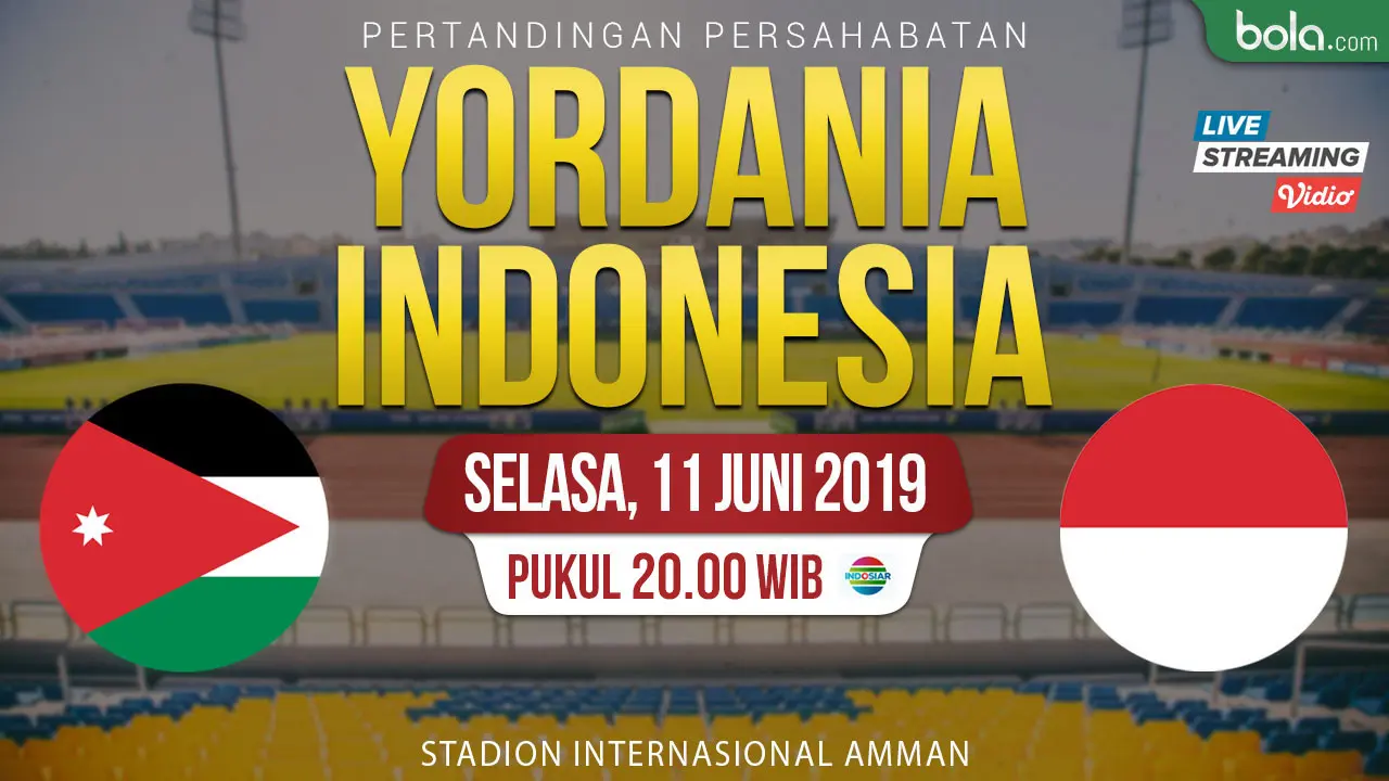 Yordania Vs Timnas Indonesia