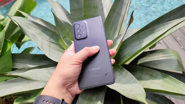 Samsung Galaxy A53 5G (Liputan6.com/Giovani Dio Prasasti)