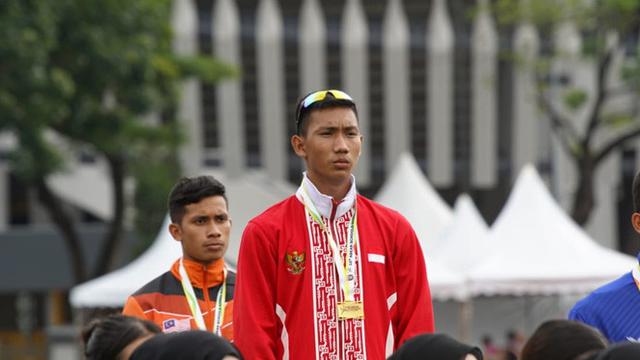 Atlet Asal Bangka Belitung Raih Emas di Ajang ASEAN School Games 2018