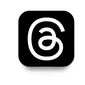 Logo aplikasi Threads (Foto: Screenshot Threads).