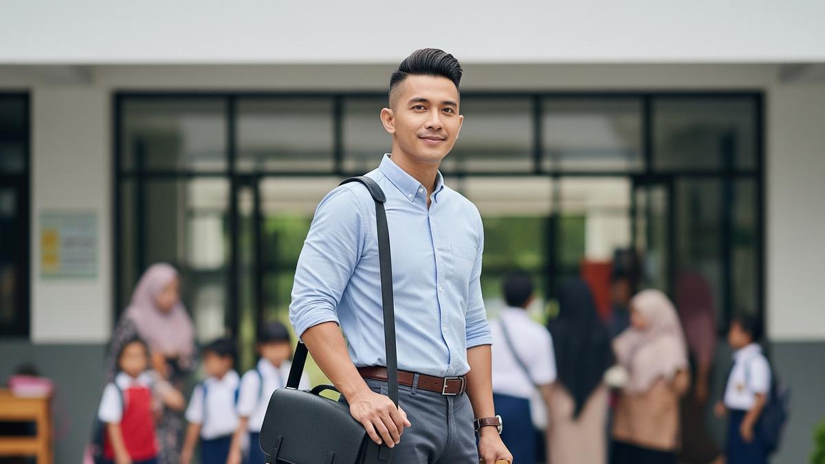 9 Model Rambut Pria untuk Ayah Ambil Raport Anak di Sekolah, Tampil Berwibawa