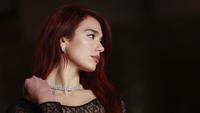 Musisi dan penulis lagu Inggris, Dua Lipa menghadiri 3rd Annual Academy Museum Gala di Academy Museum of Motion Pictures di Los Angeles, Minggu (3/12/2023). (Michael TRAN / AFP)