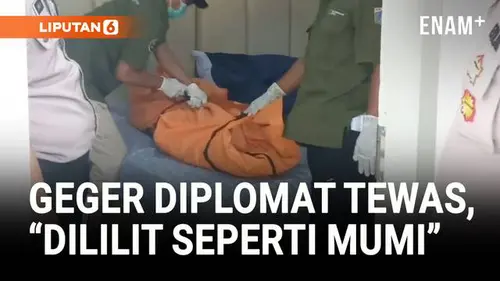 VIDEO: Diplomat Kemenlu Ditemukan Tewas di Kamar Kost, Wajah Terlilit Lakban