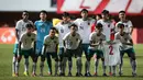 <p>Starter Timnas Indonesia U-16 saat menghadapi Vietnam dalam laga final Piala AFF U-16 2022 di Stadion Maguwoharjo, Sleman, Jumat (12/8/2022). (Bola.com/Bagaskara Lazuardi)</p>