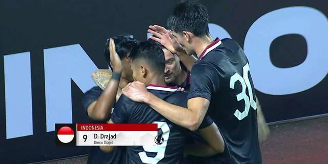 VIDEO: Melihat Gol Cerdik Dimas Drajad Saat Timnas Indonesia Kalahkan Curacao 3-2