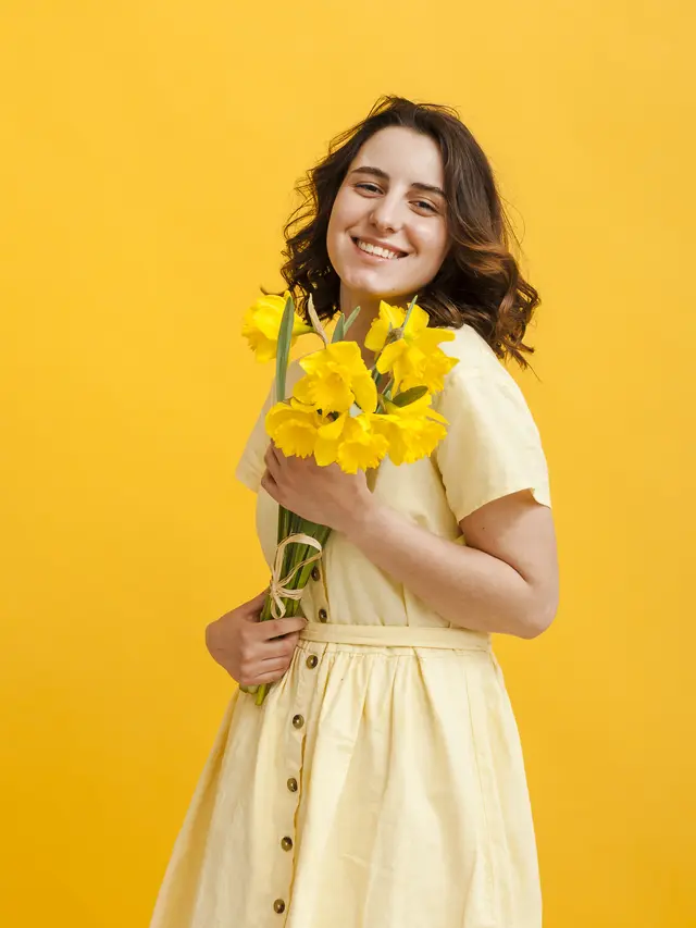 Ilustrasi Pecinta Warna Kuning