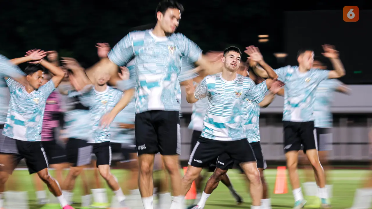 Foto: Melihat Persiapan Terakhir Timnas Indonesia Jelang Hadapi Vietnam Pada Kualifikasi Piala Dunia 2026