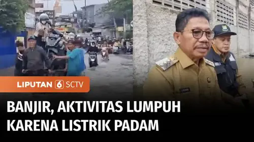 VIDEO: Banjir di Tangsel Belum Surut, Listrik Dipadamkan Aktivitas Warga Terganggu