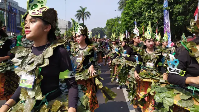 Helaran Seni Budaya Nusantara di Kota Bogor