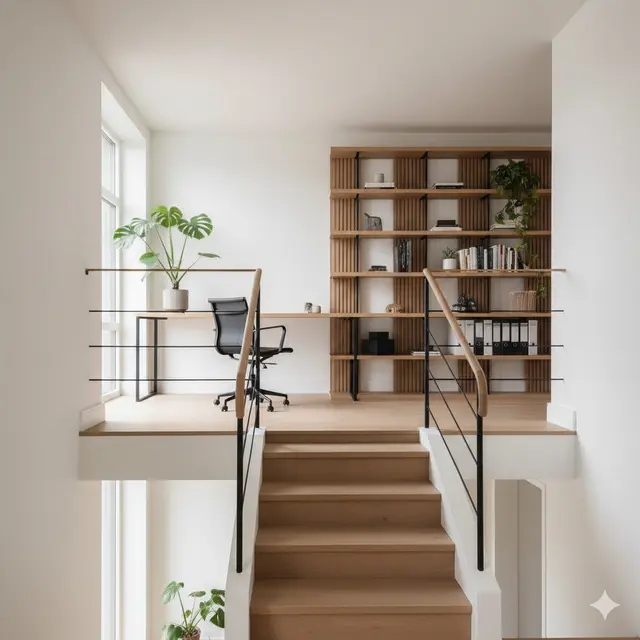 inspirasi desain mezzanine untuk ruang kerja