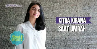 Pulang dari umrah, apakah Citra Kirana akan gunakan hijab?