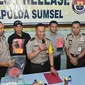 Kapolda Sumsel Irjen Pol Zulkarnain Adi Negara menghimbau Hengki Sulaiman, tersangka pembunuh sopir taksi online Palembang agar menyerahkan diri (dok.istimewa / Nefri Inge)