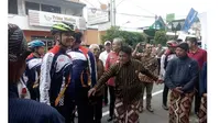 Gubernur Jawa Tengah, Ganjar Pranowo, meresmikan kantor cabang Bank Jateng pertama di DI Yogyakarta