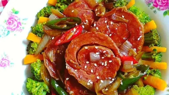 Rolade Saus Teriyaki