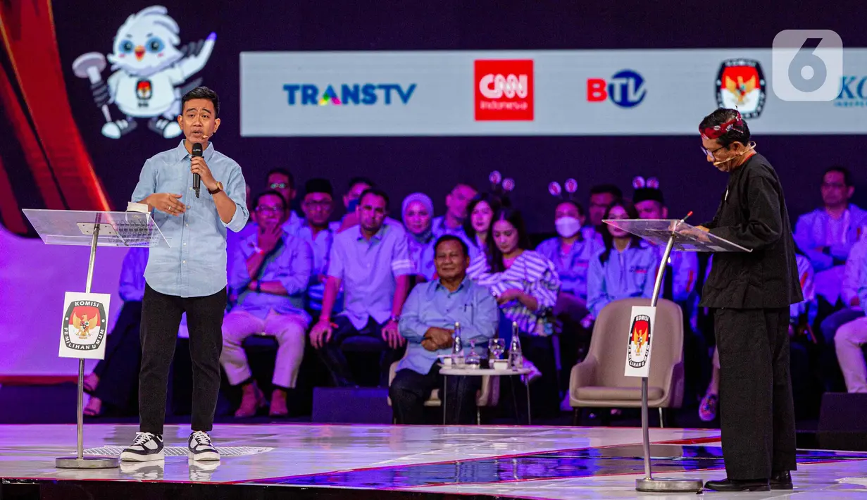 Debat dihadiri sejumlah elite partai politik. (Liputan6.com/Faizal Fanani)