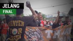 Berita video laporan vlog Bola.com suasana jelang final Piala Presiden 2018, Persija Jakarta vs Bali United, di Stadion Utama Gelora Bung Karno, Sabtu (17/2/2018).