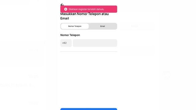 Tidak bisa login atau masuk ke Satu sehat Mobile (Foto: Dok Pribadi)
