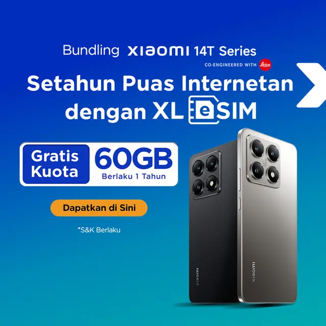 Nikmati Internetan Puas Setahun dengan XL eSIM