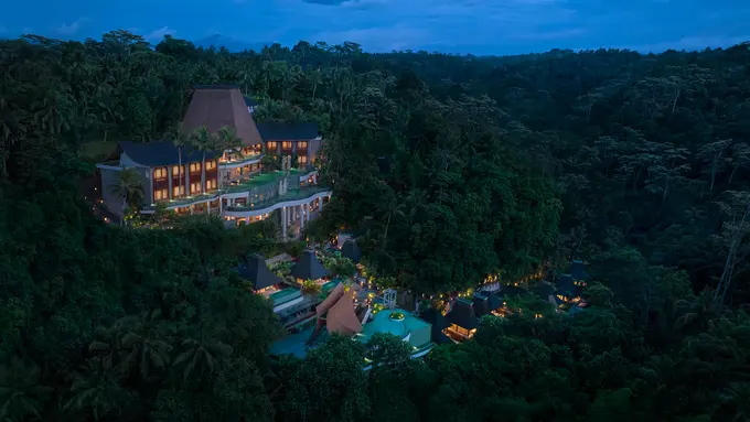 Resor Mewah Ini Jadi Destinasi Eco-Luxury di Jantung Alam Ubud, Dibuat Mengikuti Kontur Perbukitan