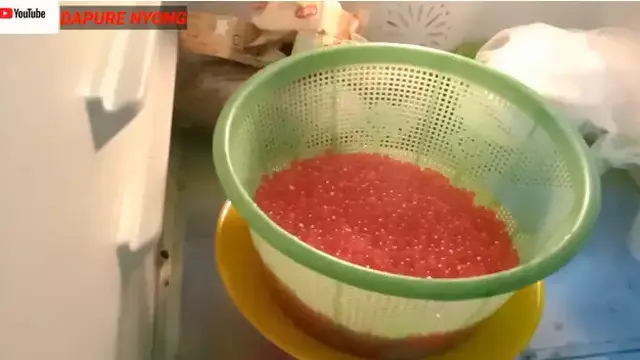 Simpan Sagu Mutiara ke Dalam Kulkas