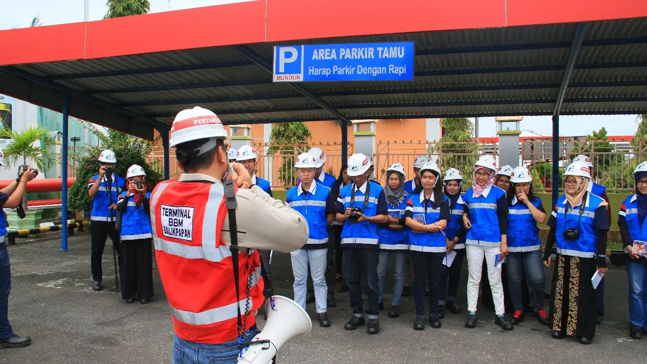 Briefing untuk Finalis CJA Balikpapan Sebelum Turun Lapangan di Edutrip Bersama Pertamina