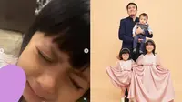 6 Momen Kompak Desta Bareng Ketiga Anaknya, Menangis Lihat Ayah Kalah Pingpong (sumber: Instagram/desta80s)