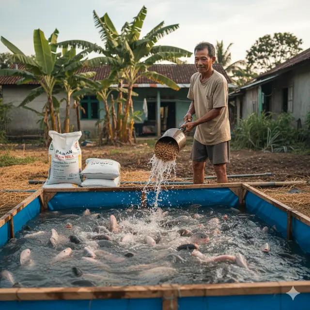 Ternak modal kecil (Foto: Gemini AI)