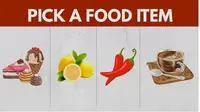 Tes Kepribadian, Pilih 1 dari 4 Makanan Favoritmu Ungkap Sifat dan Ketakutan Terdalam