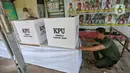 Sejumlah TPS di berbagai wilayah Jakarta mulai disiapkan. (Liputan6.com/Angga Yuniar)