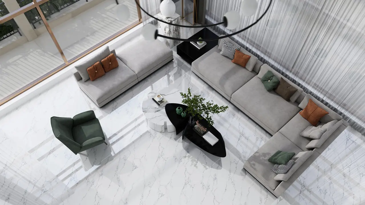 Granit Motif Marmer dari RomanGranit Grande